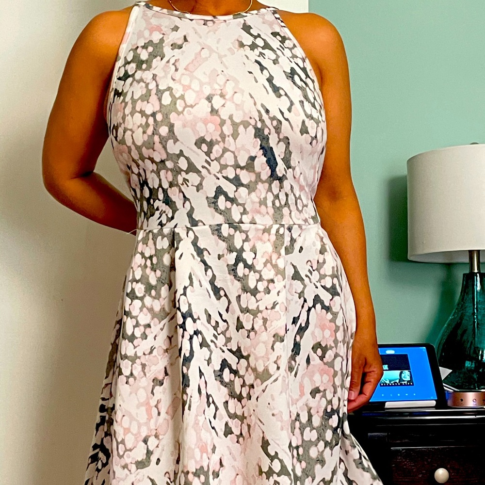 Halter top A-line dress